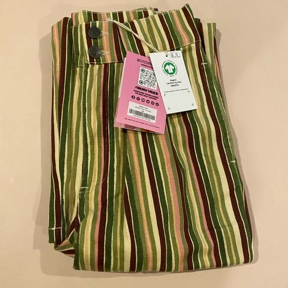 NWT Lucy & Yak Addison Tapered Twill Trousers - Picture 5 of 9